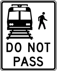 Do not pass trains