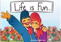 Opposite an original