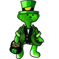 St  Patrick bear 