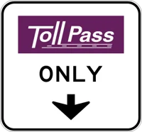 Toll pass only