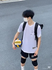 Volleyball teammates