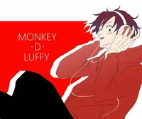 Luffy -School AU-