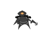 sunken diver