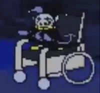 Jevil in Wheelchair