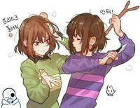 Frisk and Chara