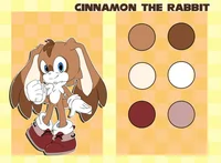 Cinnamon the rabbit