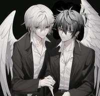 Grim reaper andAngel