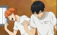Kageyama and Hinata