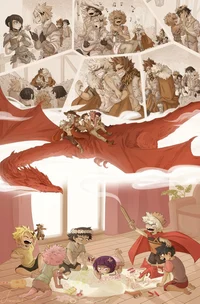 Bakusquad fantasy au