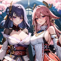 Raiden Ei And Yae