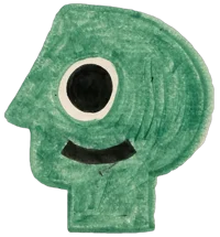 green p head