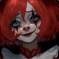 Flirty clown