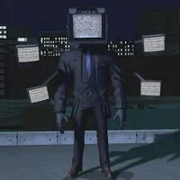 Large TV-Man