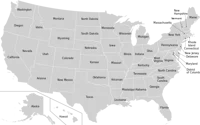 States of the USA