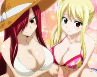 Erza and Lucy 