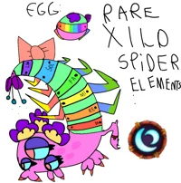 Rare xilospider
