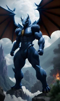 Giant Kaiju dragon 2