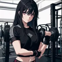 Lin Emo Gym Girl