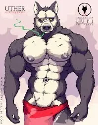 Buff furry