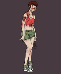 Woman Zombie RE