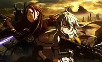 Sinon and Kirito 