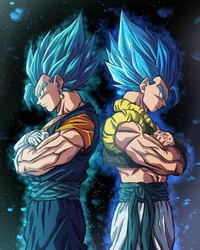 Gogeta y Vegito 