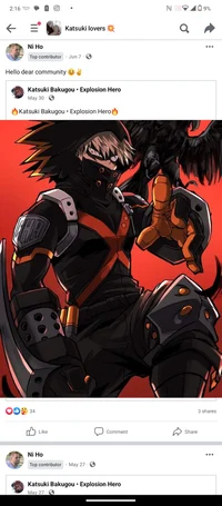 Katsuki bakugou