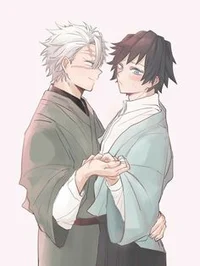 Sanemi and Giyuu 