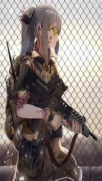 military GF yuri