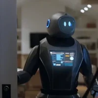 Quirky Robot Butler