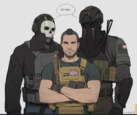 Soap Ghost and konig