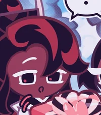 Caramel arrow cookie