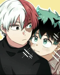 Shoto and deku