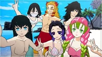 Hashira pool party