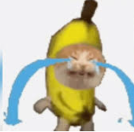 Deppresed banana cat