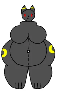 Fat Plushie Umbreon 