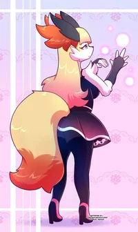 Braixen your master
