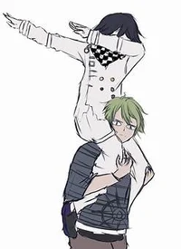 Kokichi and Rantaro