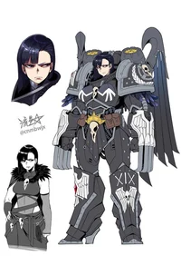 Female Corvus Corvax