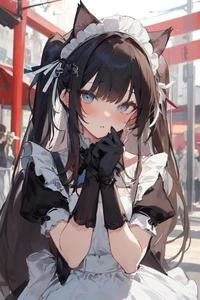 Dumb ass Neko mascot