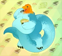 Obese slushie lizard