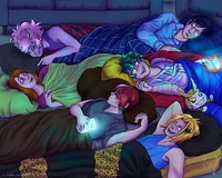 Class 1-A sleepover