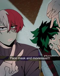 Shoto and Izuku
