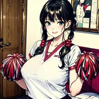 Cheerleader daughter