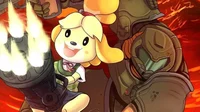 Doomguy and Isabelle