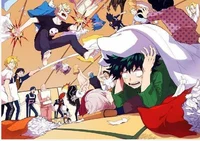-Mha Sleepover-