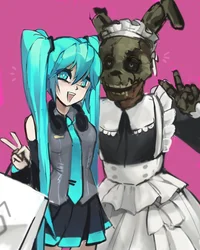 Miku and Springtrap