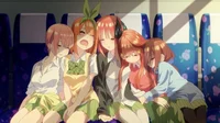 Quintuplet Sleepover