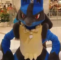 mascot Lucario