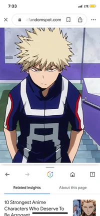 Katsuki bakugou